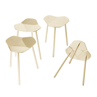 Stool - Champagne