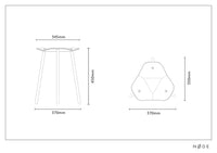 Stool - Night Blue